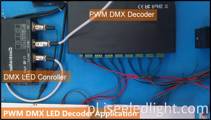 led dmx decoder